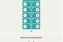 Wie viele indirekte Sexpartner hattest du Indirekte Sexpartner: Grafik