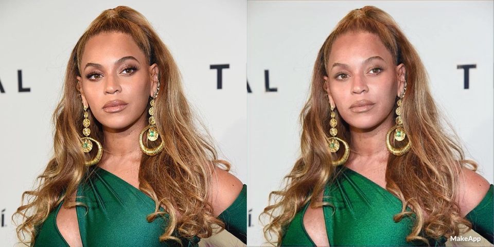 Beyoncé ungeschminkt
