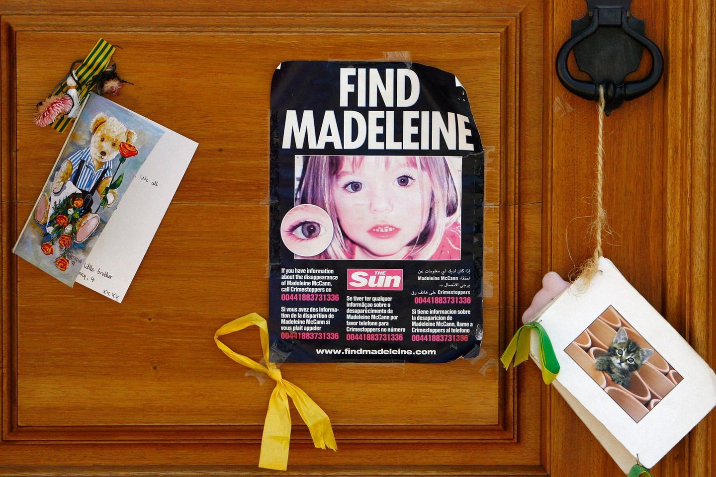 Madeleine McCann: Ein Suchposter zeigt das Mädchen