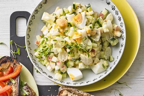 Toast mit Senf-Eier-Salat