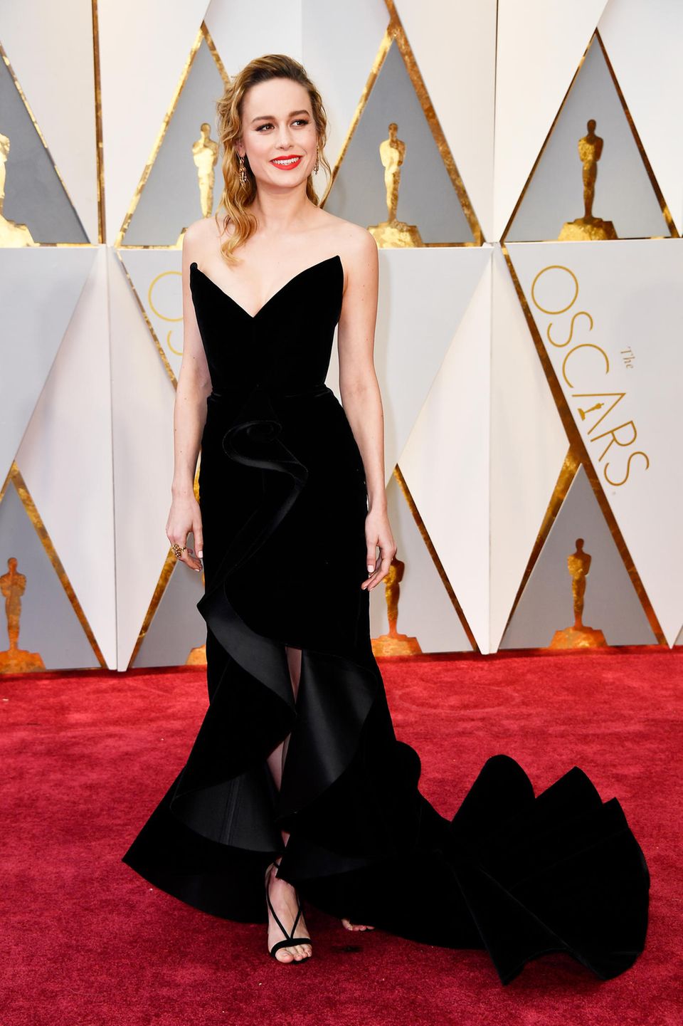 Roter Teppich 2017: Brie Larson bei den Oscars