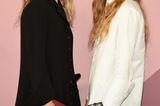 Olsen Schwestern vor rosa Hintergrund