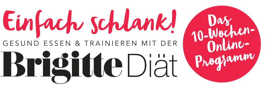 "Einfach schlank!" Das neue BRIGITTE-Diät-Online-Programm "Einfach schlank!" Das neue BRIGITTE-Diät-Online-Programm