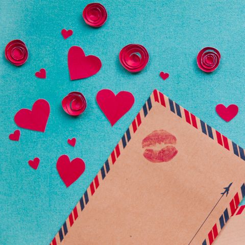 Zum Valentinstag Karten für die Liebsten basteln