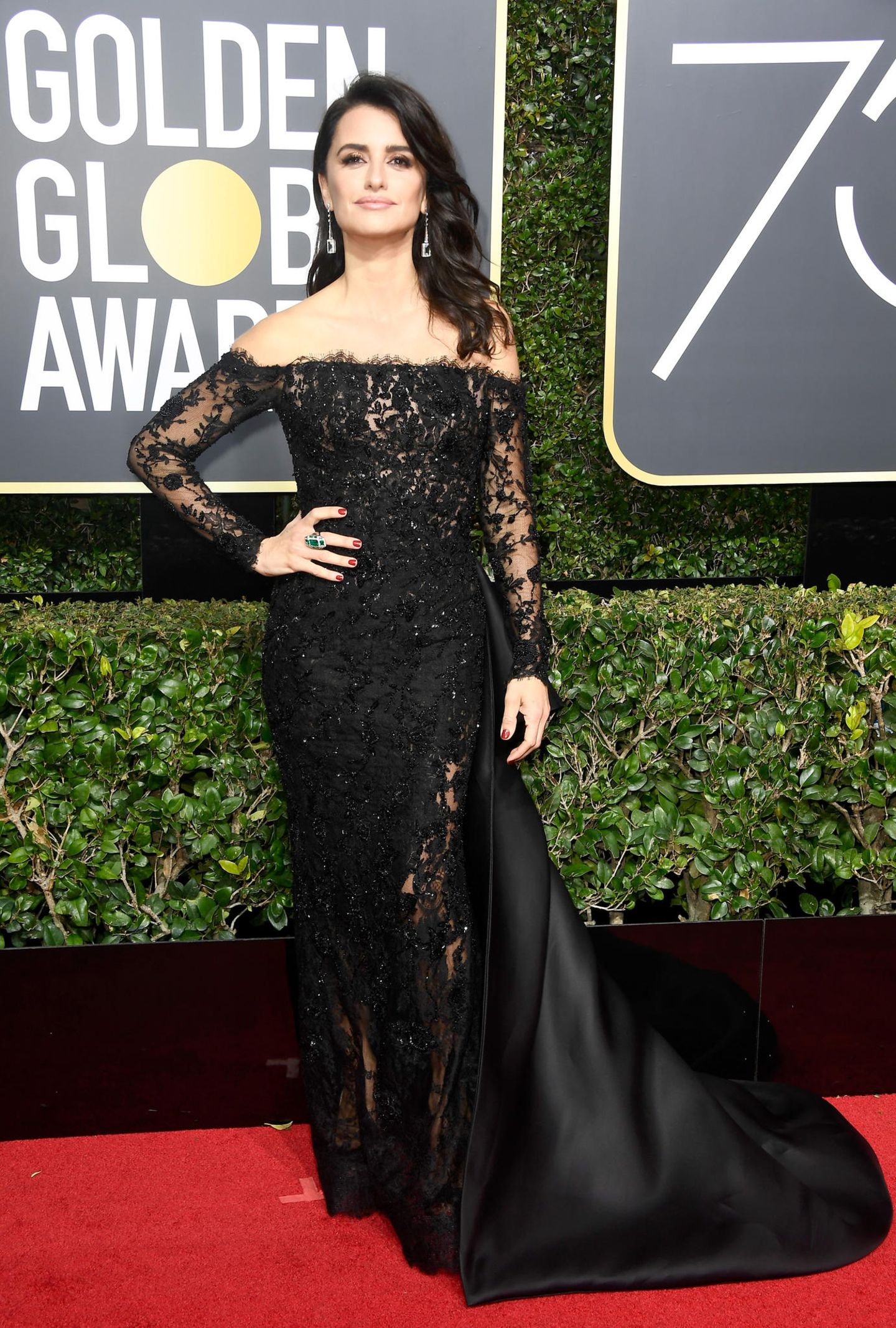 Golden Globes 2018: Penelope Cruz auf dem Roten Teppich