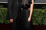 Golden Globes 2018: Marai Larasi und Emma Watson auf dem Roten Teppich
