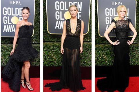 Golden Globes: Stars auf dem Roten Teppich