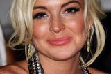 Lindsay Lohan mit unreiner Haut