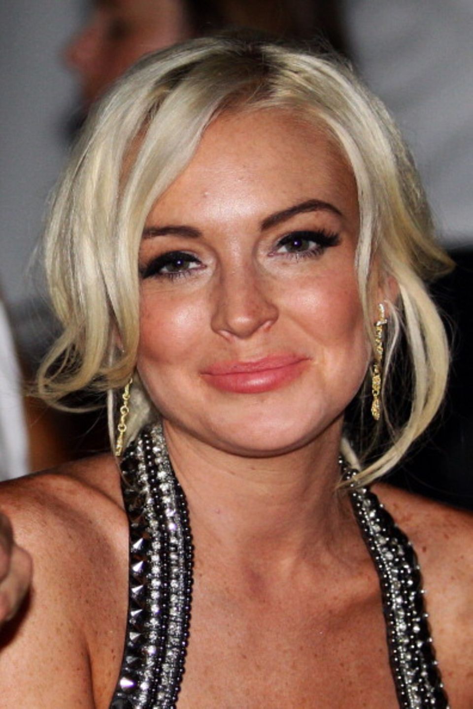 Lindsay Lohan mit unreiner Haut