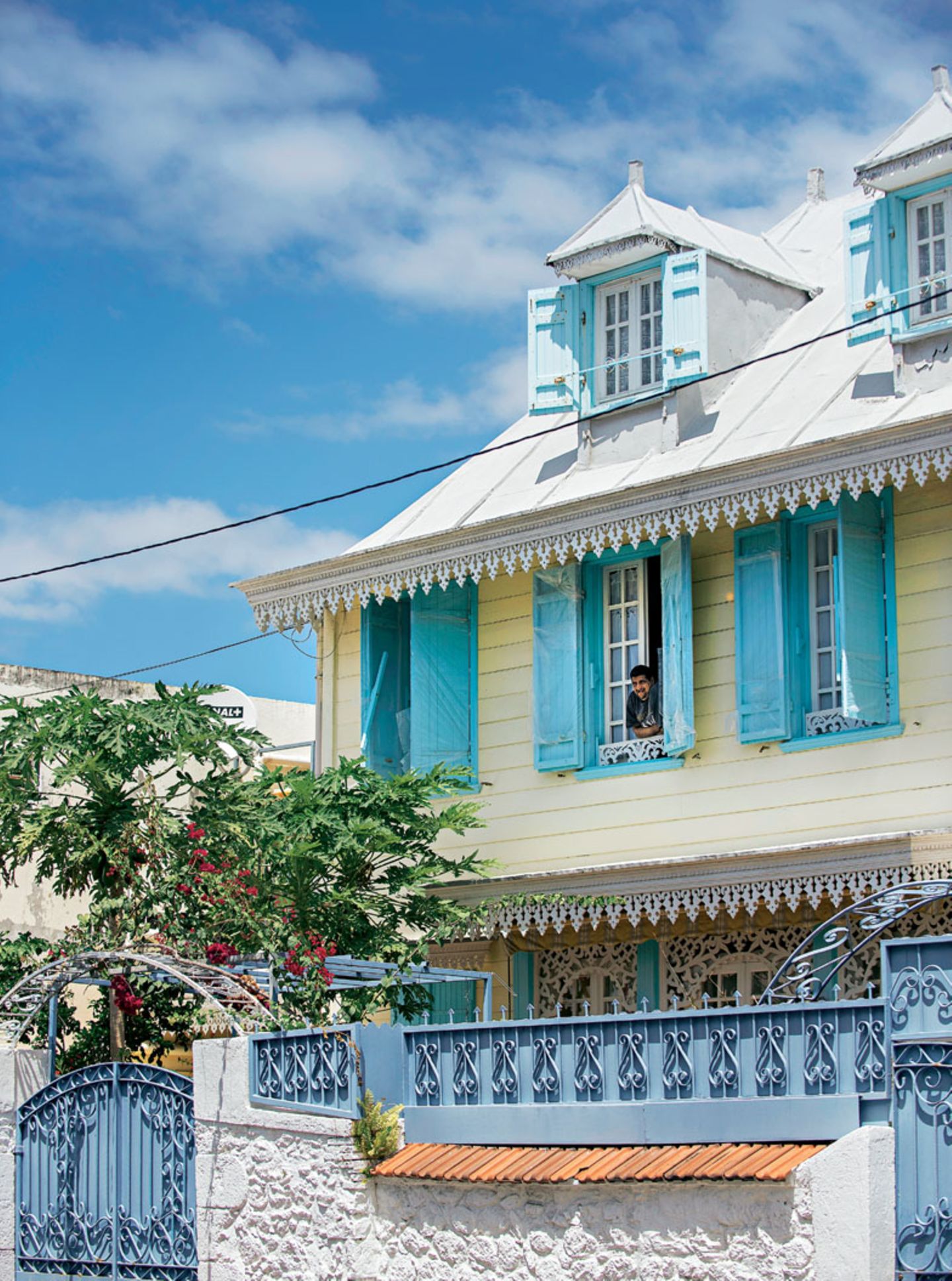 In solch prachtvollen Häusern lebten früher Réunions Zuckerbarone