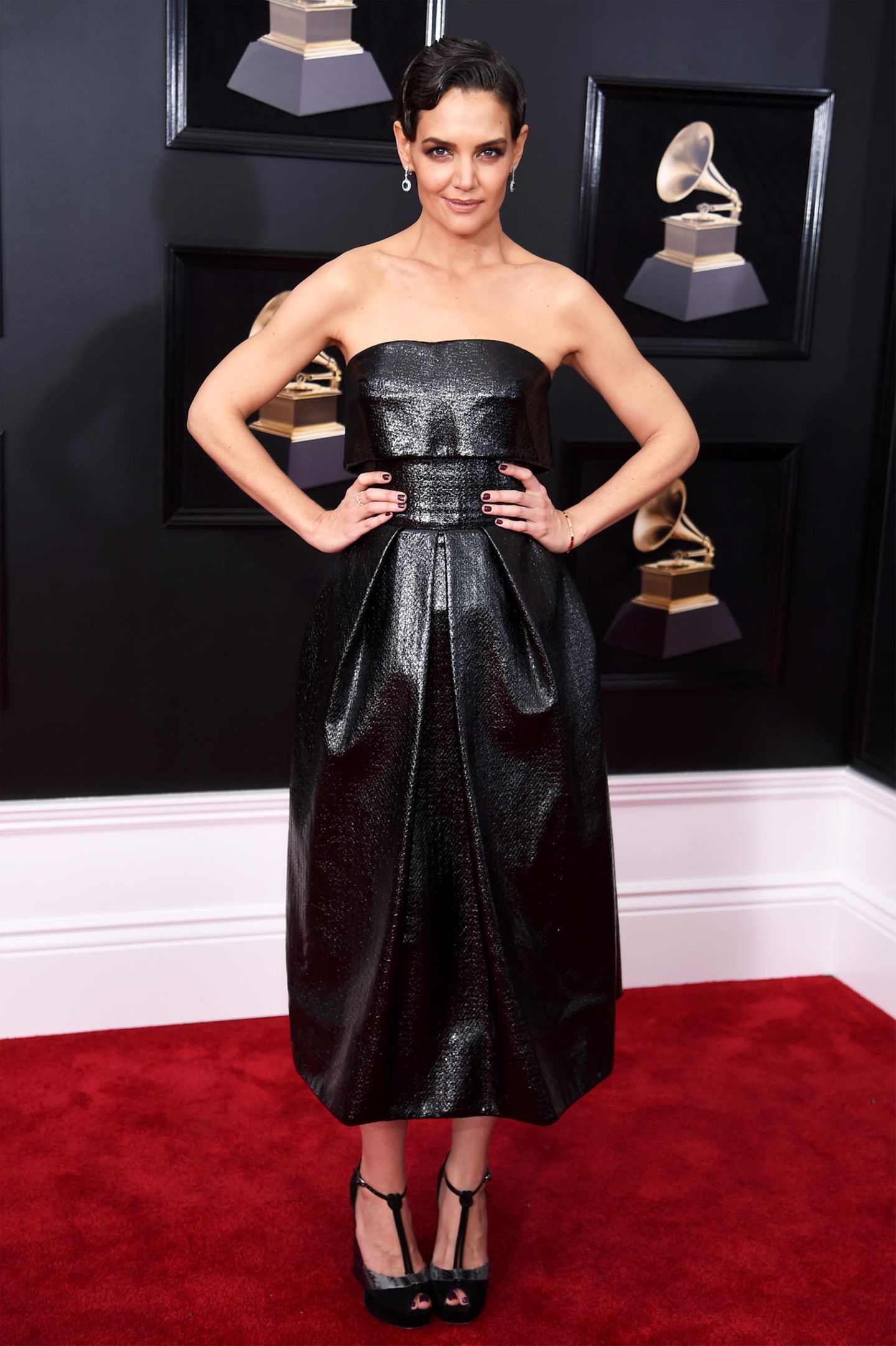 Grammys 2018: Katie Holmes in New York