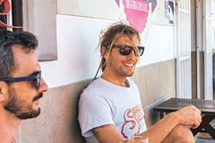 Fuerteventura Canela Cafe Fuerteventura: Surfer im Canela Cafe