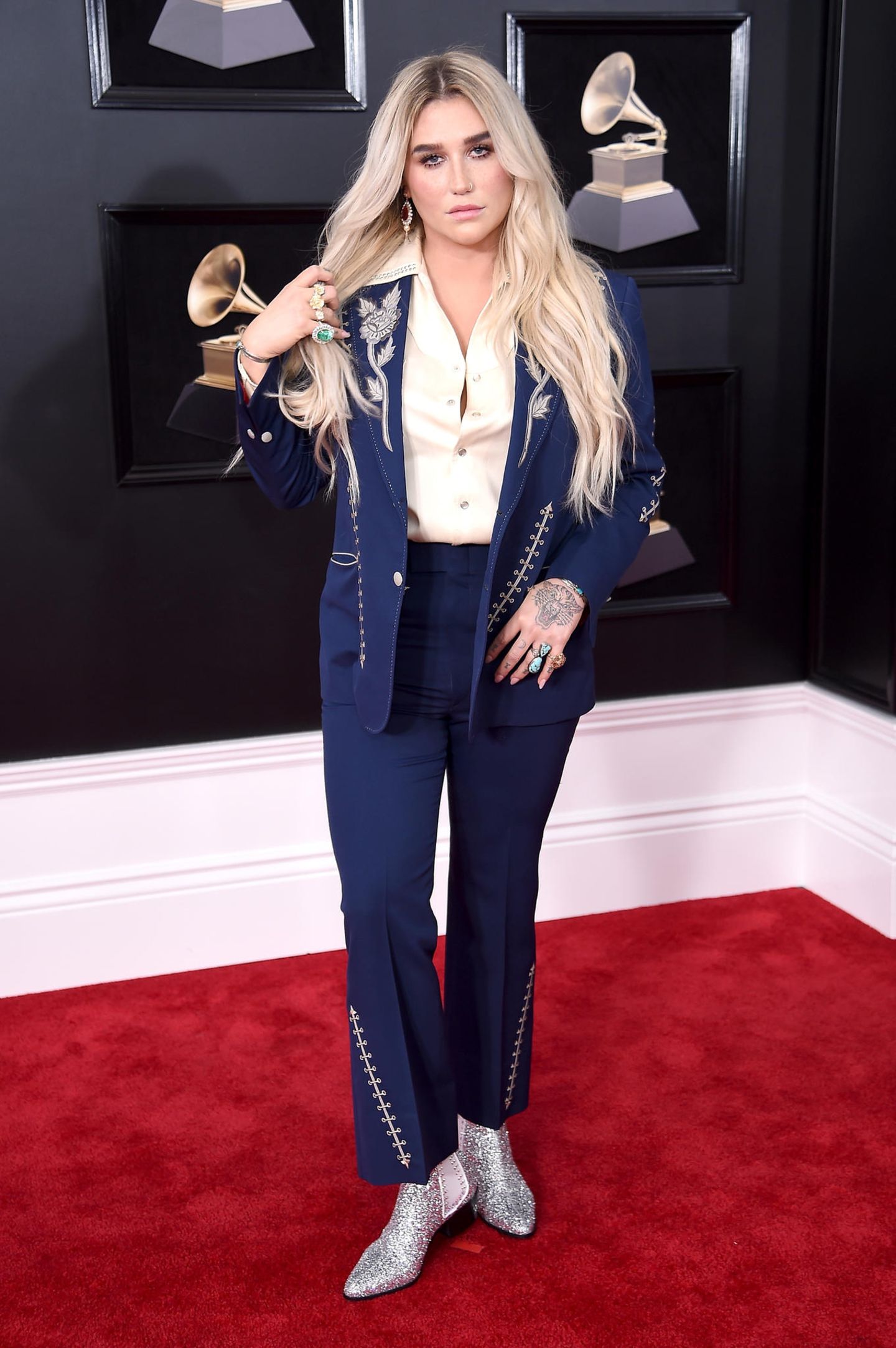 Grammys 2018: Kesha in New York