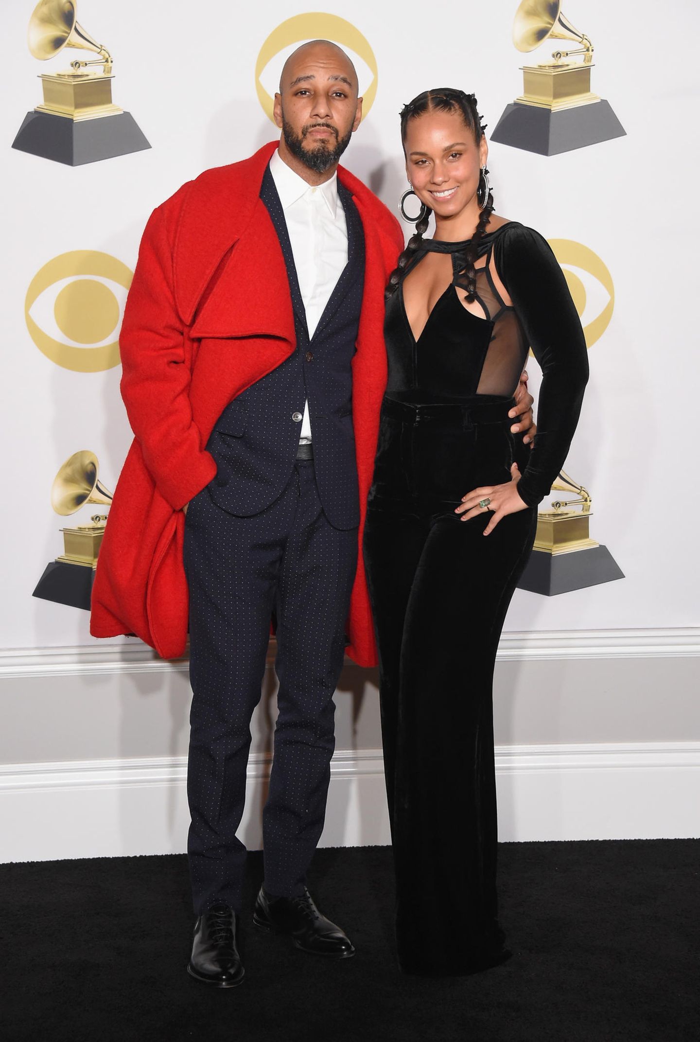 Grammys 2018: Swizz Beatz und Alicia Keys in New York