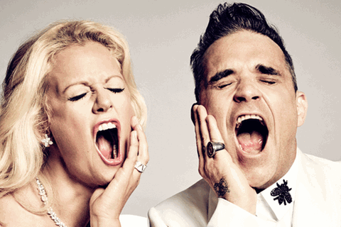 Kreisch! Barbara trifft Robbie Williams