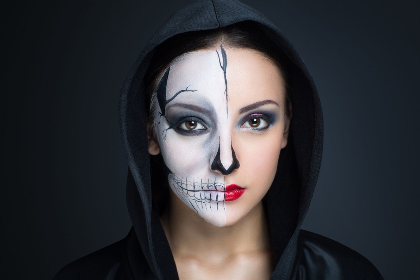 Schminken: "Sorry, dir zerläuft da grad das Kinn?!" – Halloween-Make-Up für echte Pros