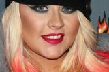 Make up Fehler der Stars: Christina Aguilera