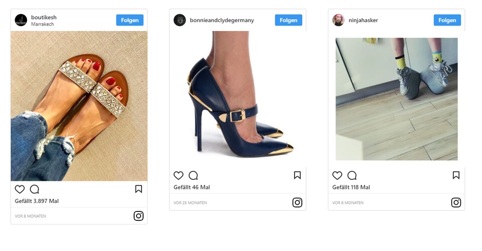 Das wollte ich mal tragen? – Die schlimmsten Schuhfails Das wollte ich mal tragen? – Die schlimmsten Schuhfails
