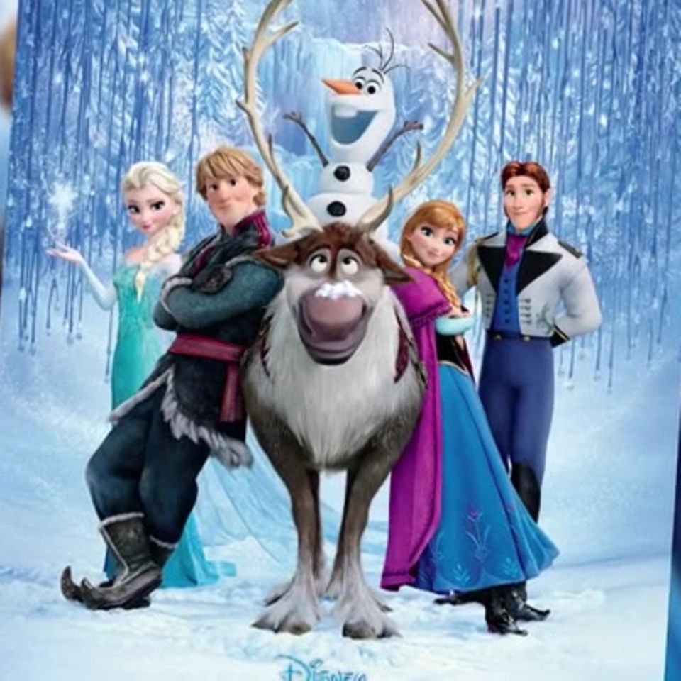 Eiskönigin 2: Die Hauptfiguren auf dem Poster versammelt