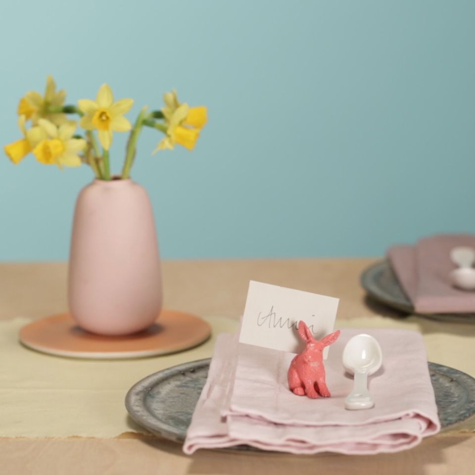 Ostern: Süße und einfache Tischdeko zum selber machen