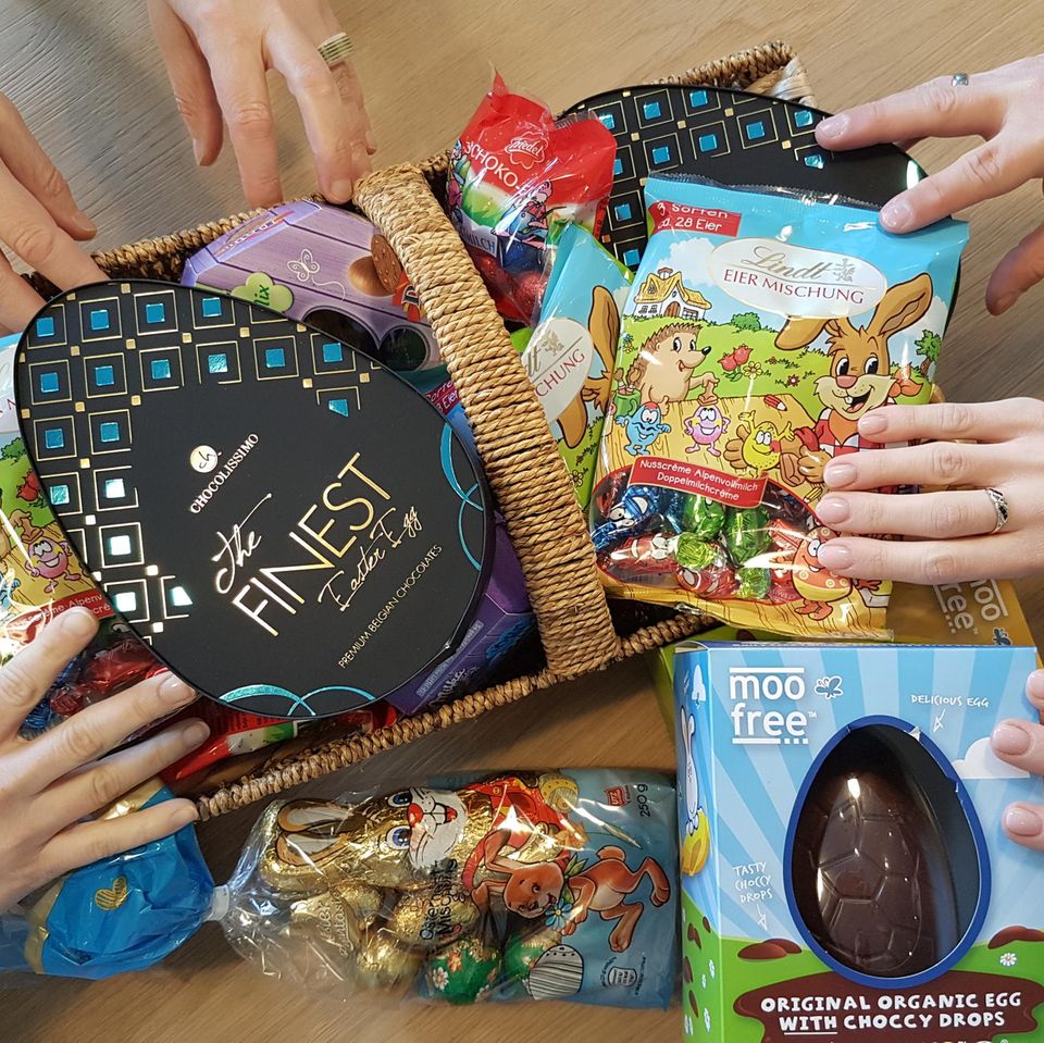 Schokoladeneier zu Ostern im Redaktionstest