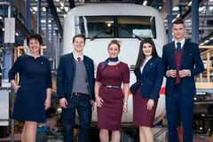 Guido Maria Kretschmers Kollektion für die Deutsche Bahn Guido Maria Kretschmers Kollektion für die Deutsche Bahn