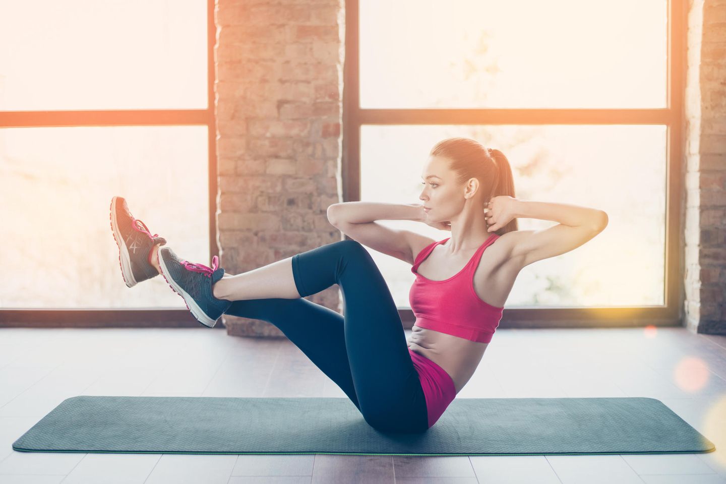 Ubungen Zum Abnehmen Und Zur Straffung Des Bauches Sport Zum Schnell Abnehmen