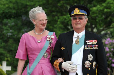 Prinz Henrik und Königin Margarethe bei einem offiziellen Anlass