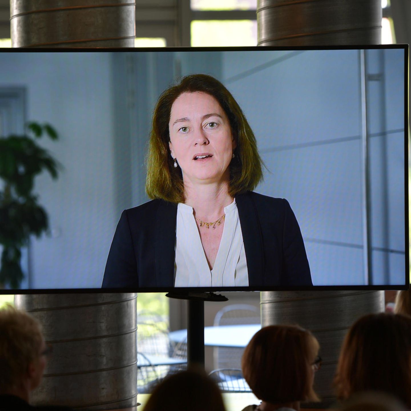 Die Schirmherrin konnte leider nicht persönlich kommen - Justizministerin Dr. Katarina Barley schickte ein Grußwort nach Hamburg.