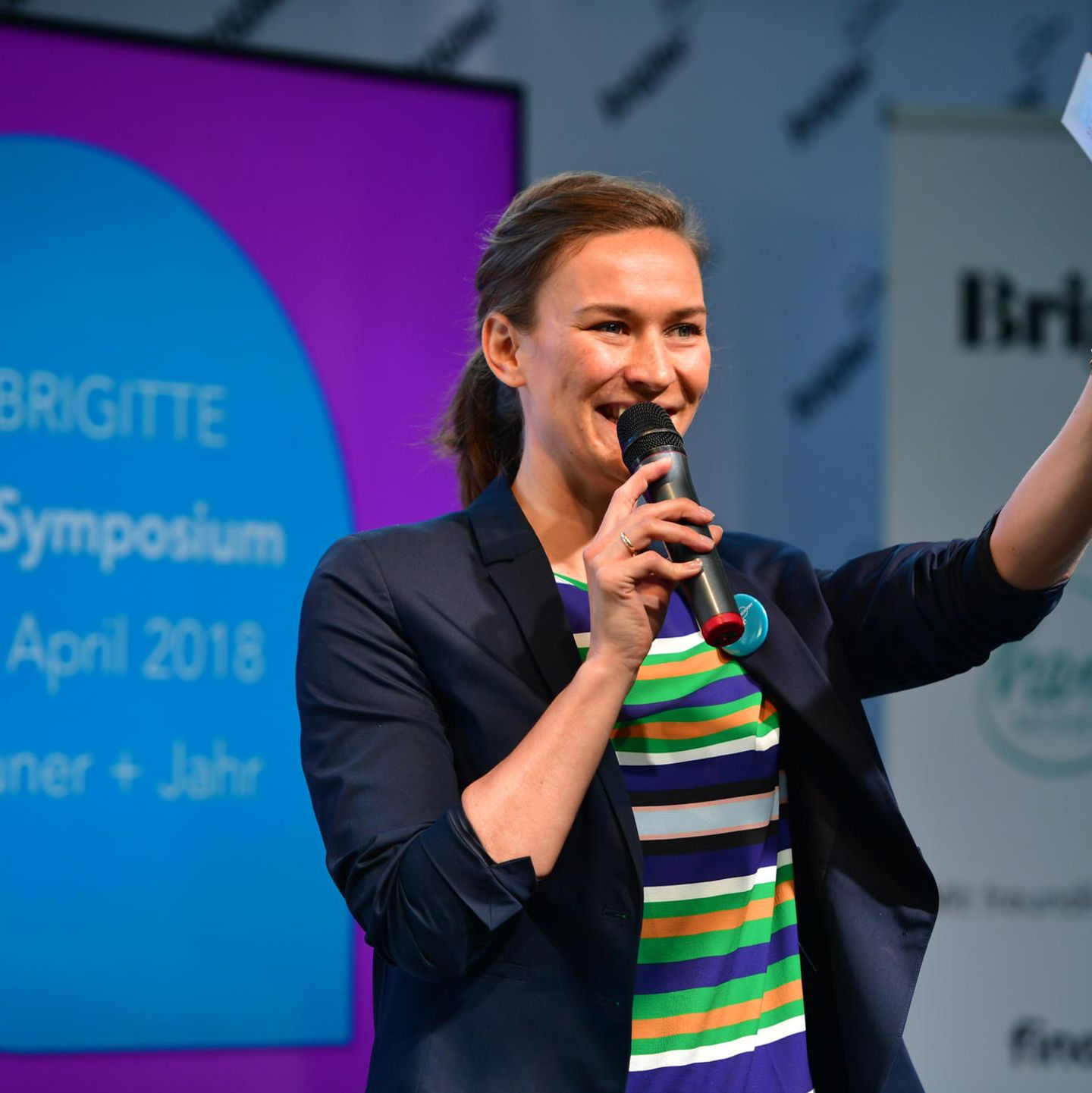 Anna van Koetsveld, Leiterin der BRIGITTE Academy, eröffnete die Veranstaltung