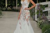 Brautkleid mit viel Transparenz