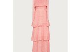 Perfekt für die Sommerhochzeit: Pinkes Kleid mit Schleifen-Details an der Schulter. Von Edited, um 90 Euro.
