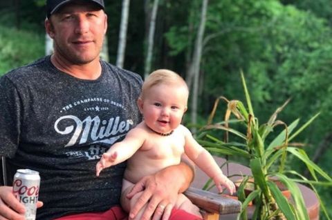 Bode Miller und seine kleine Tochter