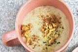 Overnight-Protein-Porridge mit Obstsalat