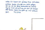 Brief von Marie aus Deutschland