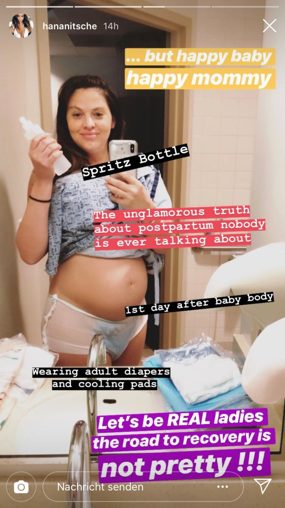 Hana Nitsche zeigt sich bei Instagram Hana Nitsche zeigt sich bei Instagram