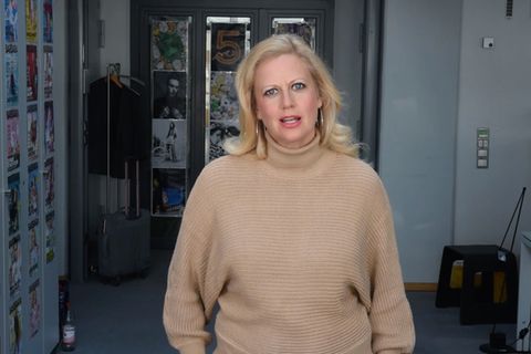 Barbara über Rucksack
