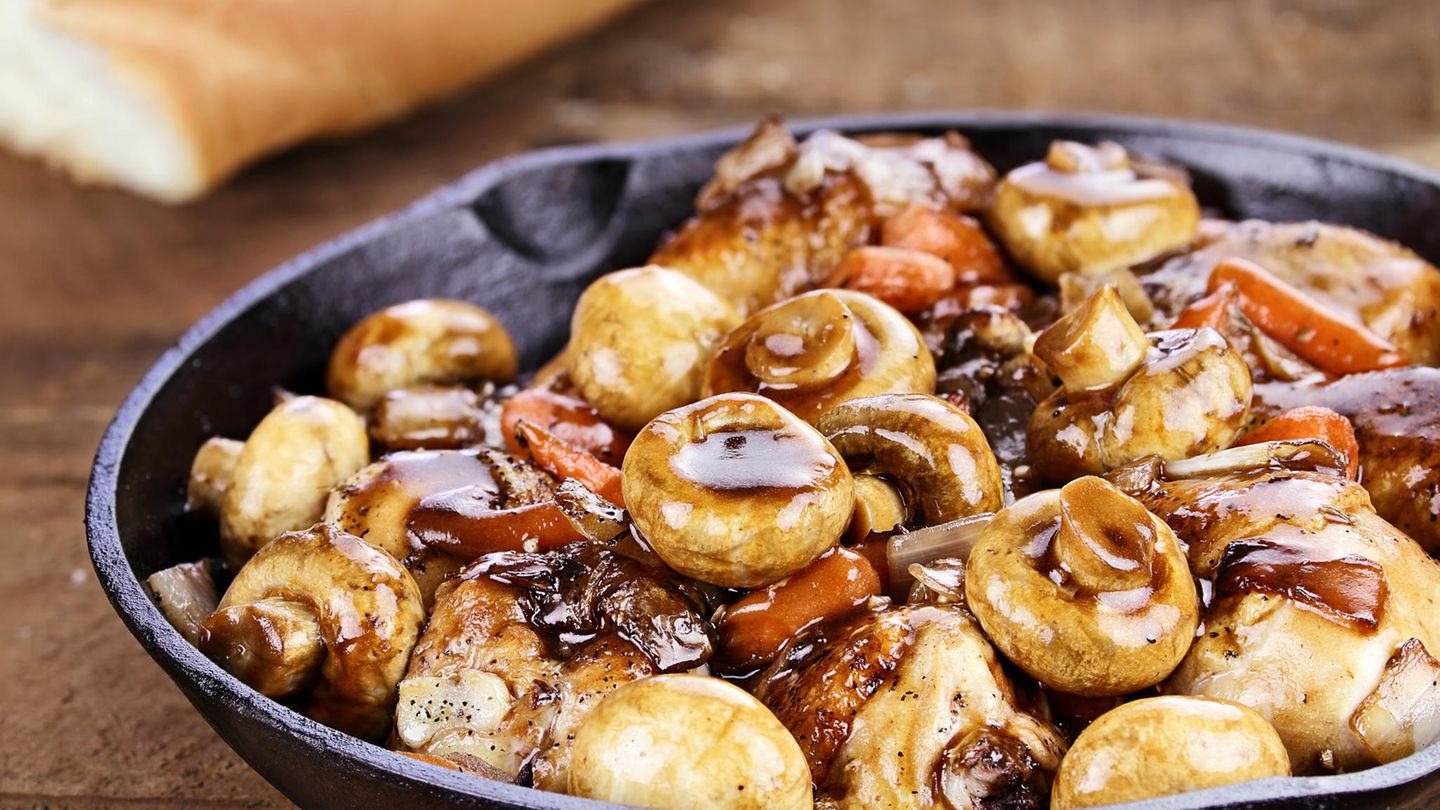 Блюда с грибами шампиньонами