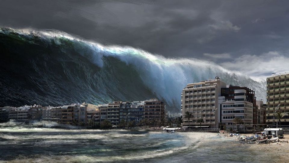 Tsunami vor den Küsten Europas