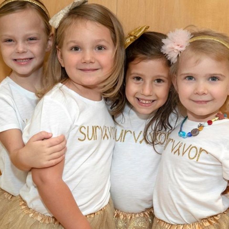 Diese Mädchen sind Kämpferinnen: Chloe, Lauren, McKinley und Avalynn