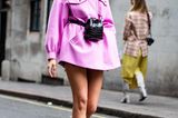 London Fashion Week: Streetstyle Trendfarbe Pink