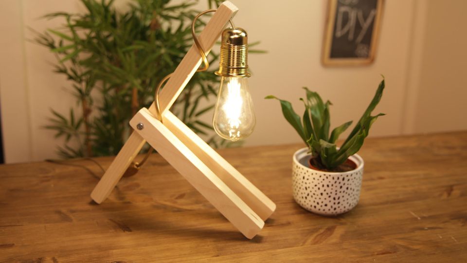 Eine Nachttischlampe zum Selberbauen Eine Nachttischlampe zum Selberbauen