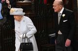 Die Queen und Prinz Philip lassen sich das freudige Ereignis ihrer Enkelin natürlich nicht entgehen