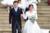 Prinzessin Eugenie und Jack Brooksbank verlassen die Kirche als Mann und Frau