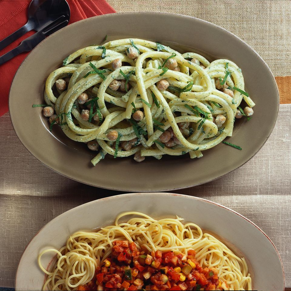 Spaghetti mit vegetarischer Bolognese