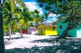 Wo ist es im Winter warm? Strandhütten Dominikanische Republik