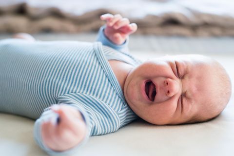 Darum weinen Babys ohne Tränen