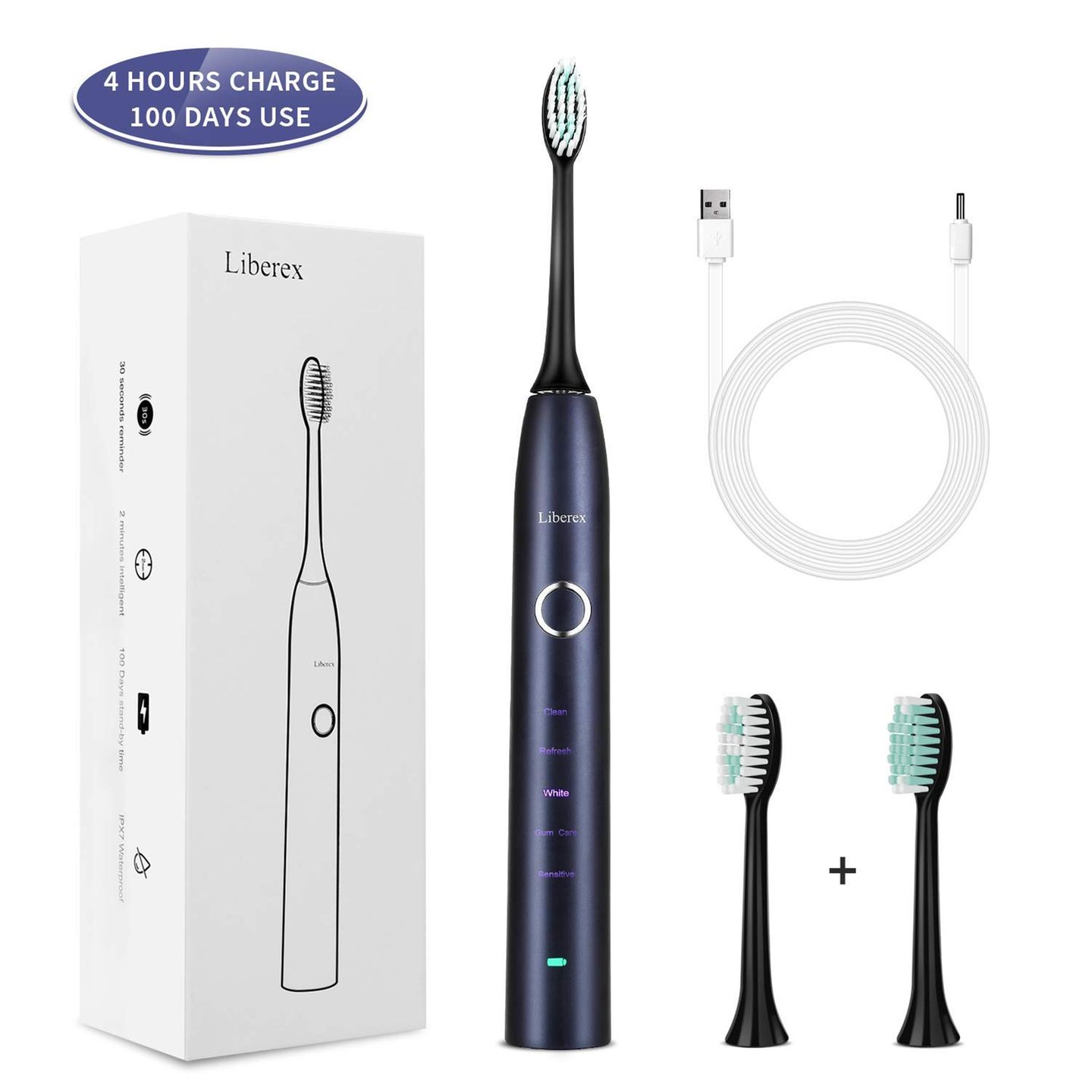 Deals zum Cyber Monday: Liberex Elektrische Zahnbürste MS200