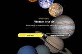 Weihnachtsgeschenke für den besten Freund: Planeten Tour 3D im Planetarium Hamburg