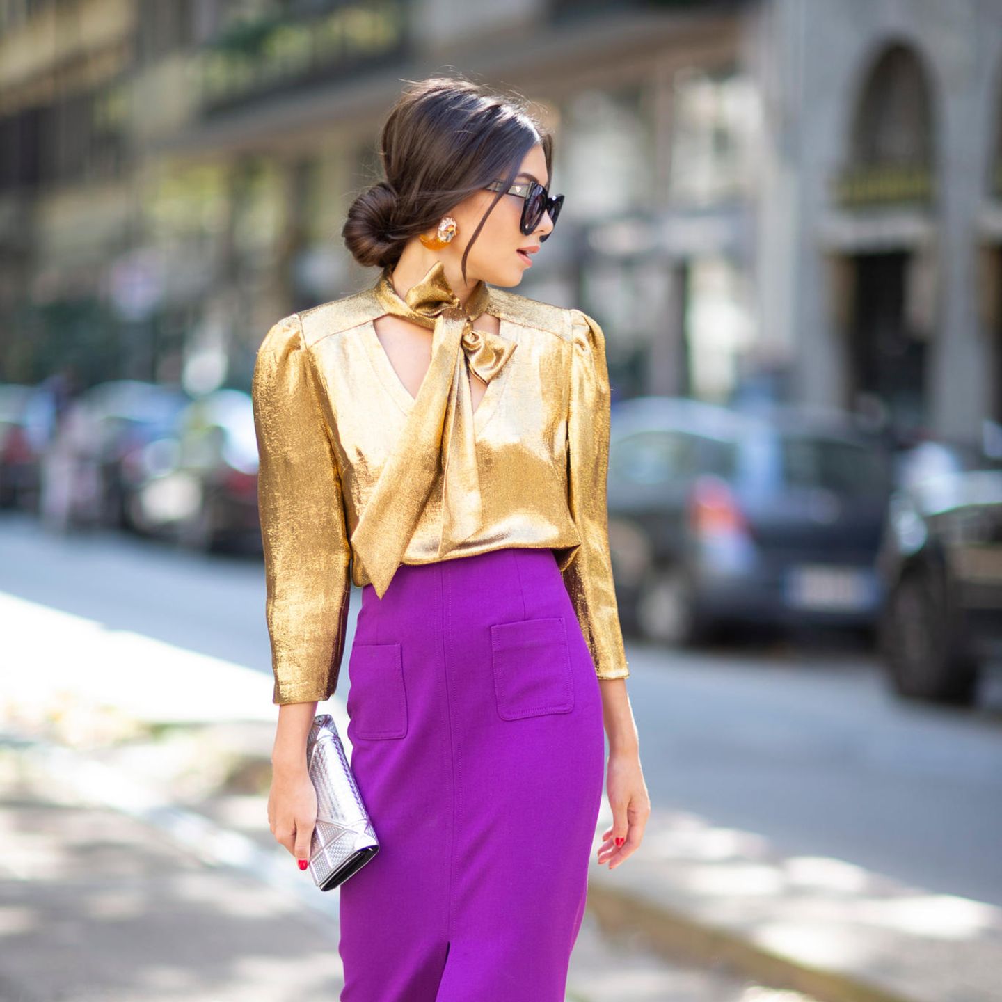 Glamour-Frisuren: Edler Chignon